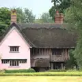 The old manor house across the green, Thrandeston Pig, Little Green, Thrandeston, Suffolk - 29th June 2014