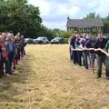 A tug of war assembles, Thrandeston Pig, Little Green, Thrandeston, Suffolk - 29th June 2014