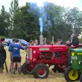 A McCormack International fires up, Thrandeston Pig, Little Green, Thrandeston, Suffolk - 29th June 2014