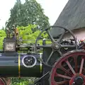 Oliver fires up, Thrandeston Pig, Little Green, Thrandeston, Suffolk - 29th June 2014