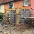 The porch is built, The Village Summer Fête, Brome, Suffolk - 5th July 2014