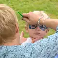 Harry gets some bat wings, The Village Summer Fête, Brome, Suffolk - 5th July 2014