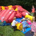 The bouncy castle has tragically deflated, The Village Summer Fête, Brome, Suffolk - 5th July 2014