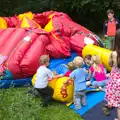 The bouncy castle has tragically deflated, The Village Summer Fête, Brome, Suffolk - 5th July 2014