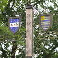 The Brome and Oakley village sign, The Village Summer Fête, Brome, Suffolk - 5th July 2014