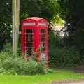 The village K6 phone box, The Village Summer Fête, Brome, Suffolk - 5th July 2014