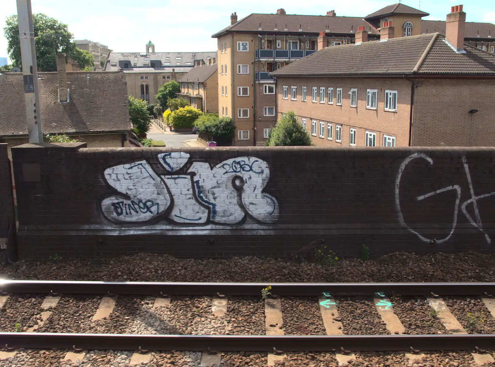 More simple silver tags, from A Trip to Pizza Pub, Great Suffolk Street, Southwark - 8th July 2014