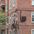 A forest of satellite dishes, A Trip to Pizza Pub, Great Suffolk Street, Southwark - 8th July 2014