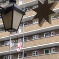 A coach lantern and a star, A Trip to Pizza Pub, Great Suffolk Street, Southwark - 8th July 2014