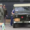 A Willys Jeep, St. Peter and St. Paul's School Summer Fete, Eye, Suffolk - 12th July 2014
