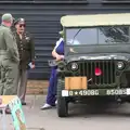 A Willys Jeep, St. Peter and St. Paul's School Summer Fete, Eye, Suffolk - 12th July 2014