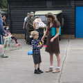 Fred on the playground, St. Peter and St. Paul's School Summer Fete, Eye, Suffolk - 12th July 2014