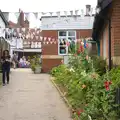 The path down to the playground, St. Peter and St. Paul's School Summer Fete, Eye, Suffolk - 12th July 2014