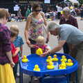 Fishing for ducks, St. Peter and St. Paul's School Summer Fete, Eye, Suffolk - 12th July 2014