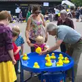 Fishing for ducks, St. Peter and St. Paul's School Summer Fete, Eye, Suffolk - 12th July 2014