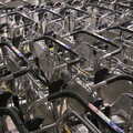 Hundreds of trolleys at the real Barcelona Airport, The Open Education Challenge, Barcelona, Catalonia - 13th July 2014