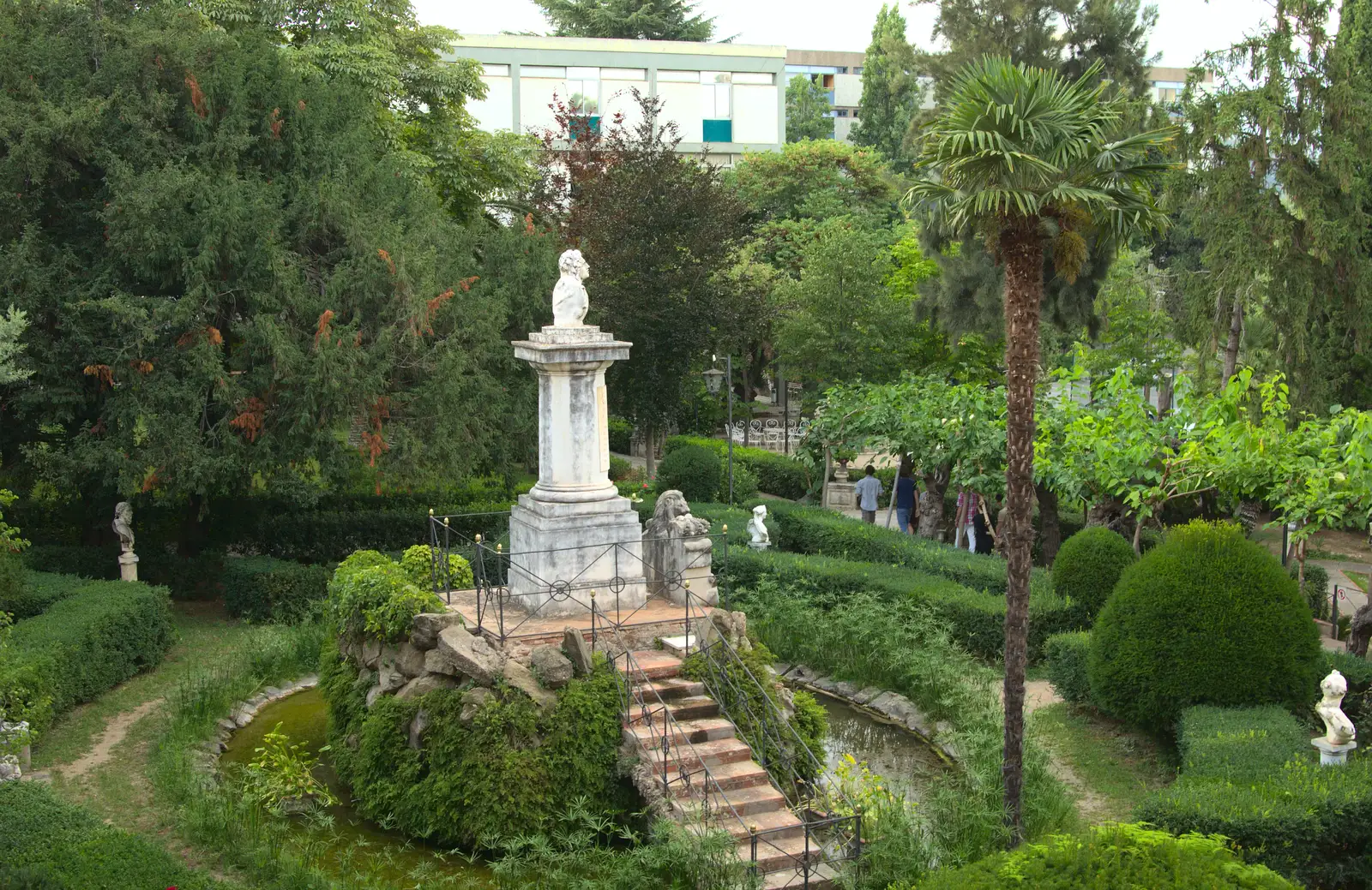 The gardens of Cordola Martí, from The Open Education Challenge, Barcelona, Catalonia - 13th July 2014