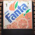 Crusty 'Fanta' café sign, The Open Education Challenge, Barcelona, Catalonia - 13th July 2014