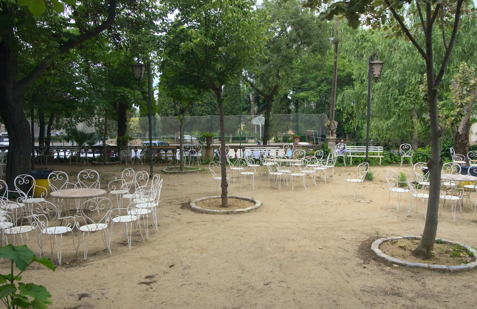 Empty chairs in the Resedencia Cordola Martí, from The Open Education Challenge, Barcelona, Catalonia - 13th July 2014