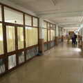 1970s corridors, The Open Education Challenge, Barcelona, Catalonia - 13th July 2014