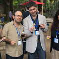 We hang around with fruit on a stick, The Open Education Challenge, Barcelona, Catalonia - 13th July 2014