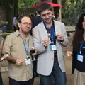 We hang around with fruit on a stick, The Open Education Challenge, Barcelona, Catalonia - 13th July 2014