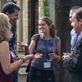 Isobel does more schmoozing with the EU, The Open Education Challenge, Barcelona, Catalonia - 13th July 2014