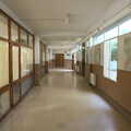 More deserted 1970s corridors, The Open Education Challenge, Barcelona, Catalonia - 13th July 2014