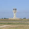 Cool Olympic-torch control tower at Barcelona , The Open Education Challenge, Barcelona, Catalonia - 13th July 2014