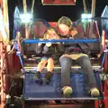 Fred and Isobel go round the wheel, Latitude Festival, Henham Park, Southwold, Suffolk - 17th July 2014