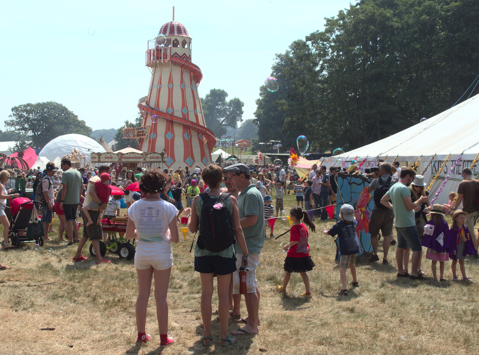 The 'kids zone' from Latitude Festival, Henham Park, Southwold, Suffolk - 17th July 2014