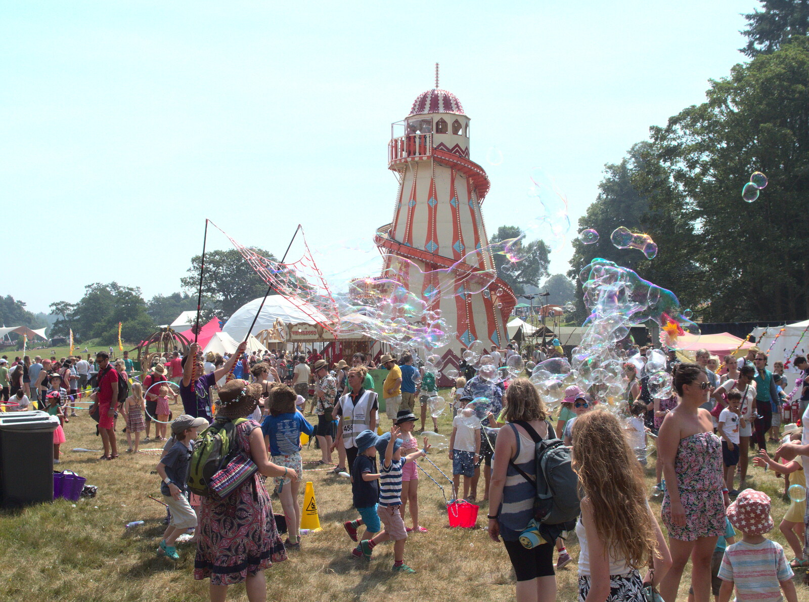 More bubbles from Latitude Festival, Henham Park, Southwold, Suffolk - 17th July 2014