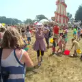 Isobel waves, Latitude Festival, Henham Park, Southwold, Suffolk - 17th July 2014