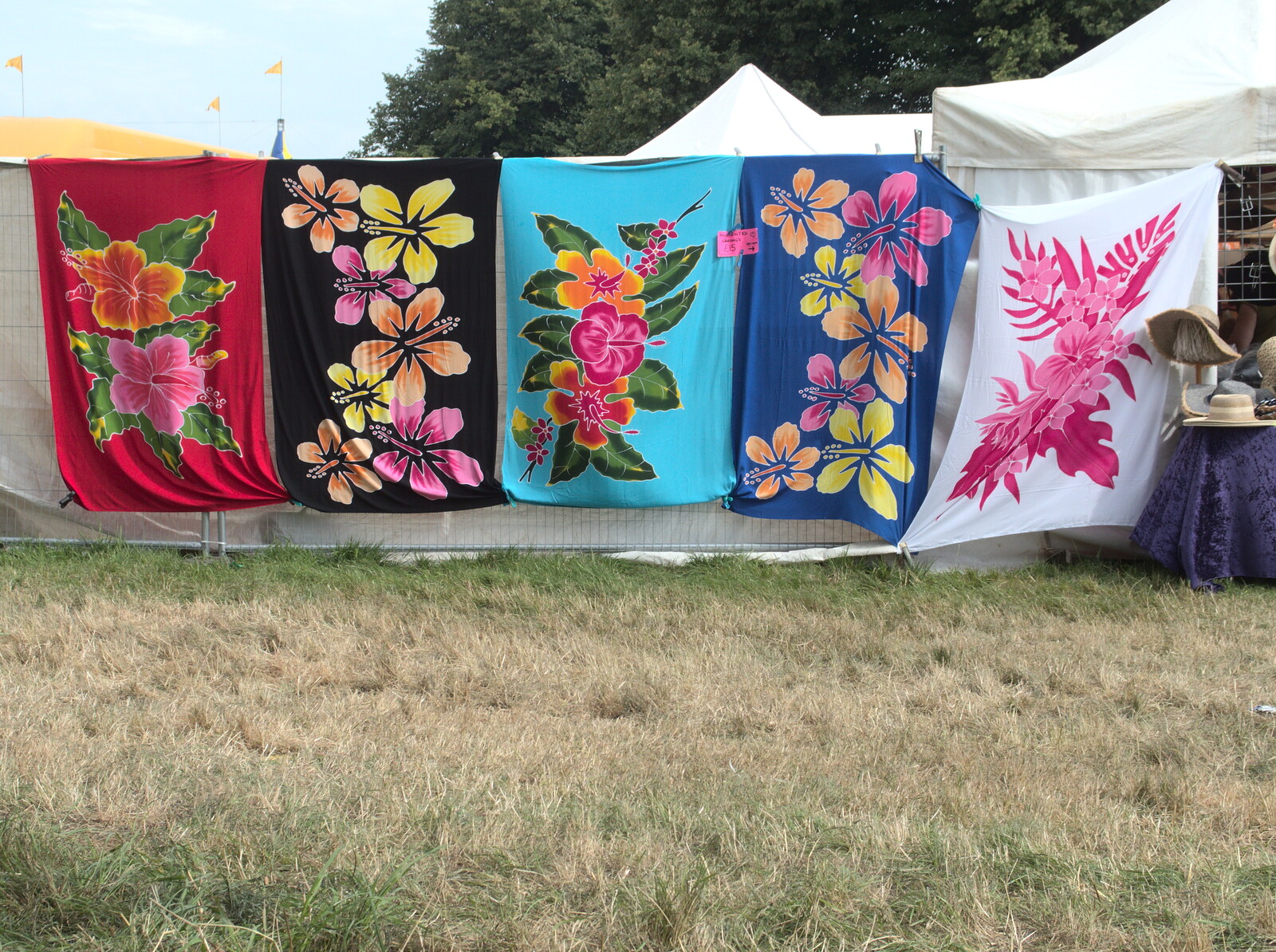 Loud towels from Latitude Festival, Henham Park, Southwold, Suffolk - 17th July 2014