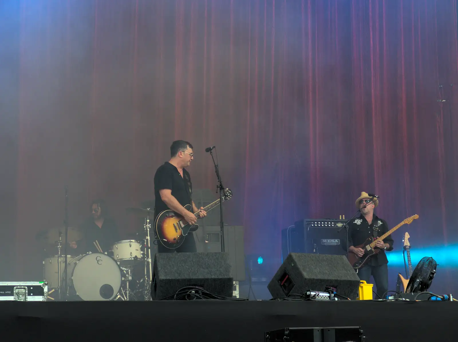 Greg Dulli and Afghan Wigs, from Latitude Festival, Henham Park, Southwold, Suffolk - 17th July 2014