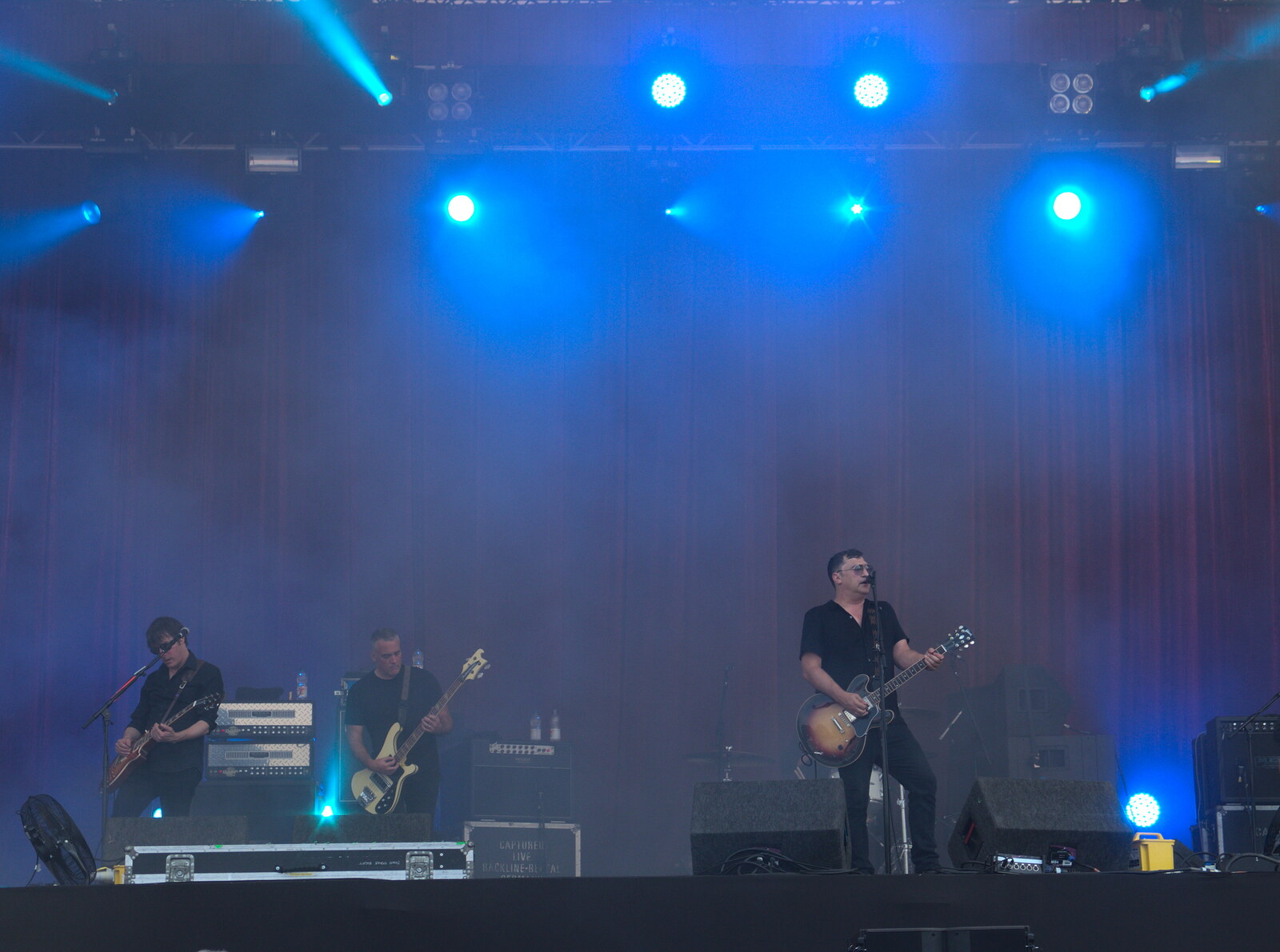 Greg Dulli and Afghan Wigs on the Obelisk stage from Latitude Festival, Henham Park, Southwold, Suffolk - 17th July 2014