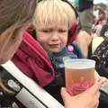 Harry looks worried, Latitude Festival, Henham Park, Southwold, Suffolk - 17th July 2014