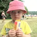 Harry has a Calippo, Latitude Festival, Henham Park, Southwold, Suffolk - 17th July 2014