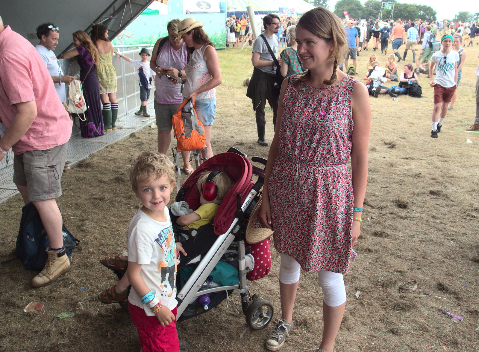 Harry and Isobel from Latitude Festival, Henham Park, Southwold, Suffolk - 17th July 2014