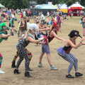 An escaped ballet troupe do some dancing, Latitude Festival, Henham Park, Southwold, Suffolk - 17th July 2014