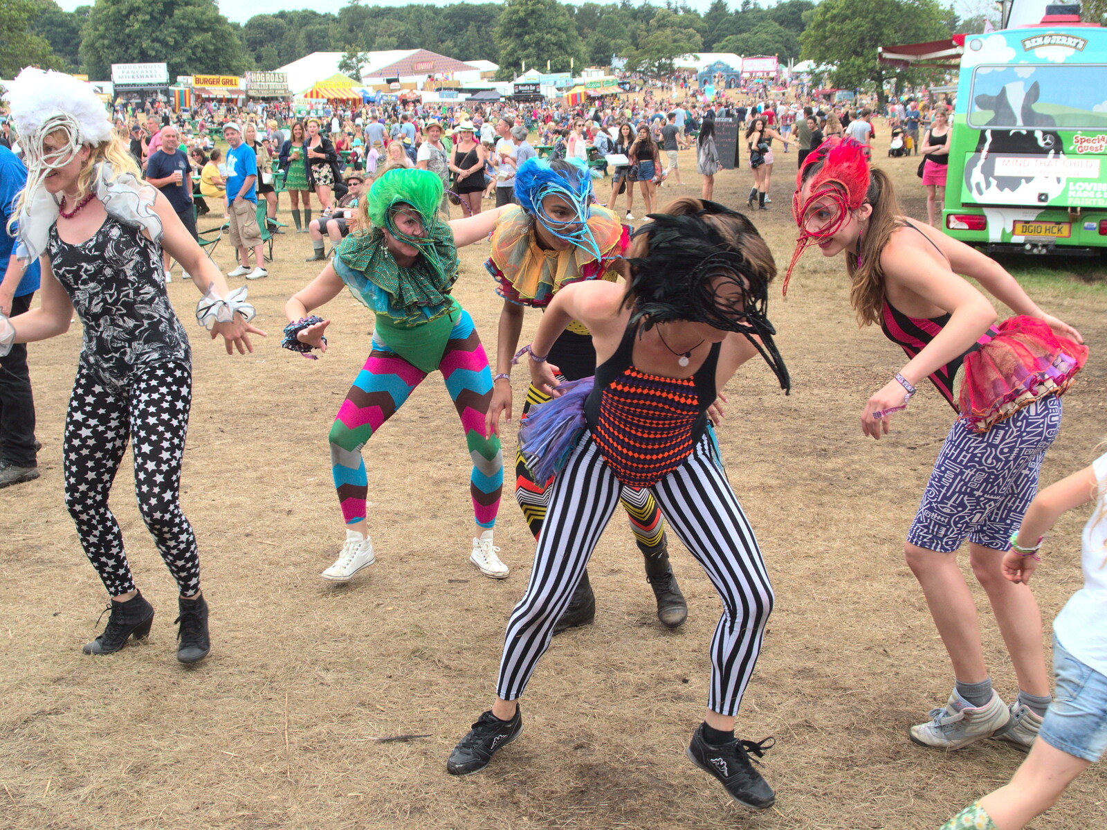 More funky dancing from Latitude Festival, Henham Park, Southwold, Suffolk - 17th July 2014