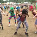 An escaped ballet troupe do some dancing, Latitude Festival, Henham Park, Southwold, Suffolk - 17th July 2014