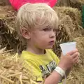 Harry pauses for a drink, Latitude Festival, Henham Park, Southwold, Suffolk - 17th July 2014