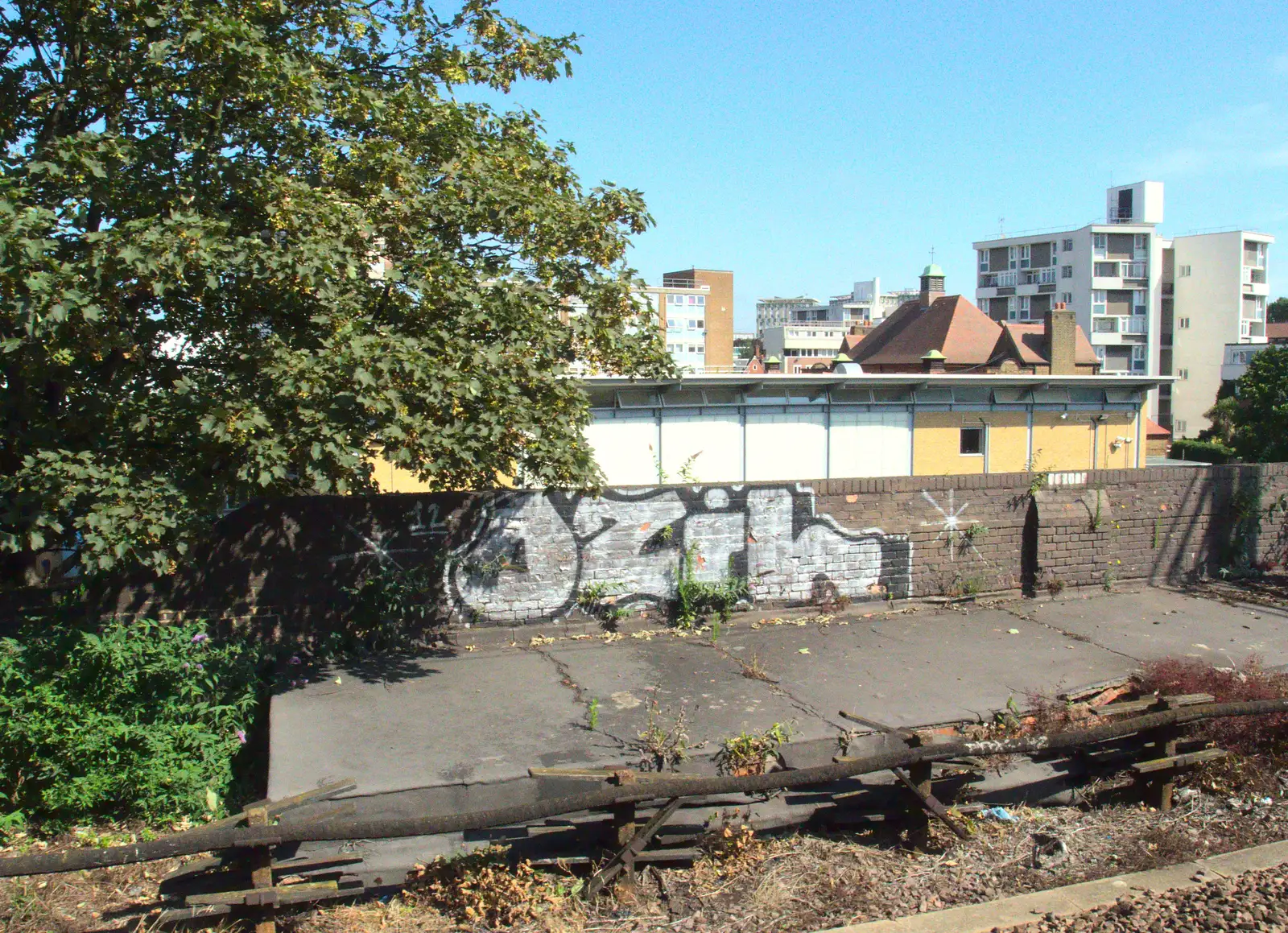 Özil in action again, from A Week on the Rails, Stratford and Liverpool Street, London - 23rd July