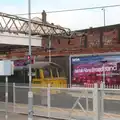 A Class 86 lurks at Maryland Station, A Week on the Rails, Stratford and Liverpool Street, London - 23rd July