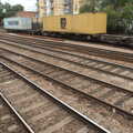 An expanse of railway tracks, A Week on the Rails, Stratford and Liverpool Street, London - 23rd July