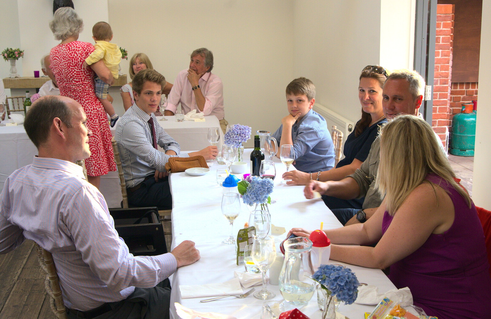 Anniversary guests from Bob and Bernice's 50th Wedding Anniversary, Hinton Admiral, Dorset - 25th July 2014