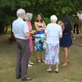 Isobel mingles, Bob and Bernice's 50th Wedding Anniversary, Hinton Admiral, Dorset - 25th July 2014