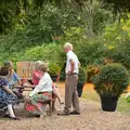 Bob in the garden, Bob and Bernice's 50th Wedding Anniversary, Hinton Admiral, Dorset - 25th July 2014