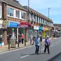 Highcliffe's high street, Bob and Bernice's 50th Wedding Anniversary, Hinton Admiral, Dorset - 25th July 2014